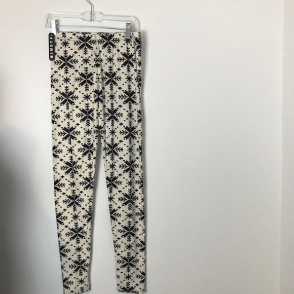 Always Super Soft Snowflake Print Leggings - Picture 1 of 7
